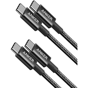 Anker USB C to USB C Cable (3.3ft 100W, 2Pack), USB 2.0 Type C Charging Cable