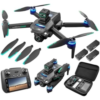 Drones with Camera for Adults 4K, GPS UHD Drone, 5G Remote Controller with