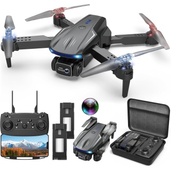 Drone with Camera 1080P for Kids Adults, Foldable HD FPV Mini Drone
